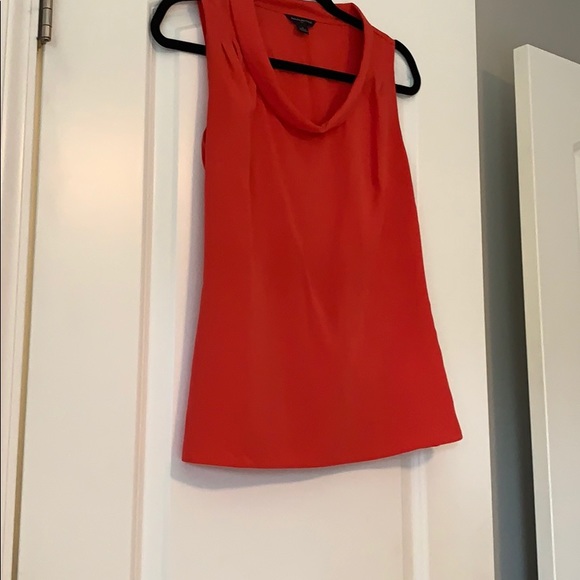 Red/Orange polyester top - Picture 3 of 3